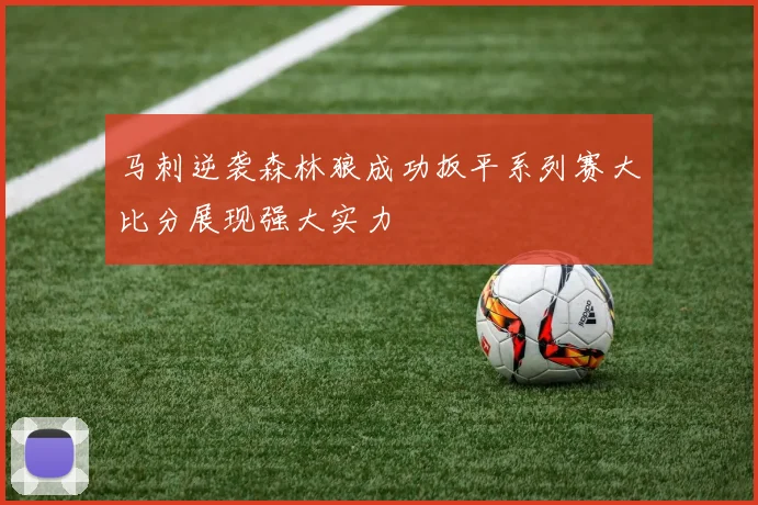 马刺逆袭森林狼成功扳平系列赛大比分展现强大实力