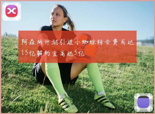 阿森纳计划引进小蜘蛛转会费或达15亿解约金高达5亿